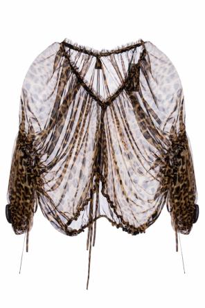 Leopard print top, zdjęcie 1 Leopard print top od Saint Laurent